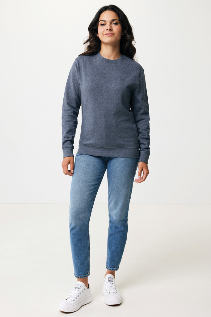 IQONIQ Denali Rundhals-Sweater aus 50% recycelter und 50% Bio-Baumwolle, ungefärbt IQONIQ Denali Rundhals-Sweater aus 50% recycelter und 50% Bio-Baumwolle, ungefärbt