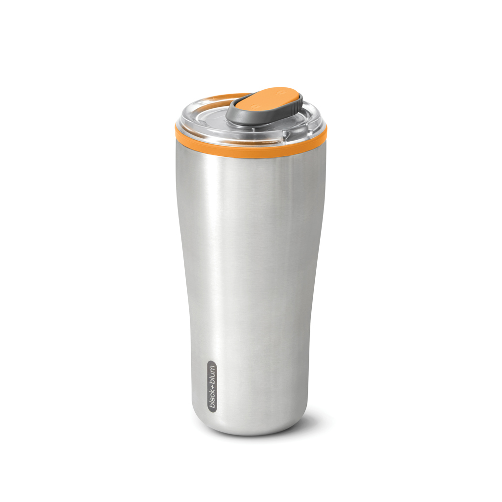 Black+Blum Reisebecher 600 ml, doppelwandig isoliert mit Logo-Gravur Black+Blum Reisebecher 600 ml, doppelwandig isoliert mit Logo-Gravur