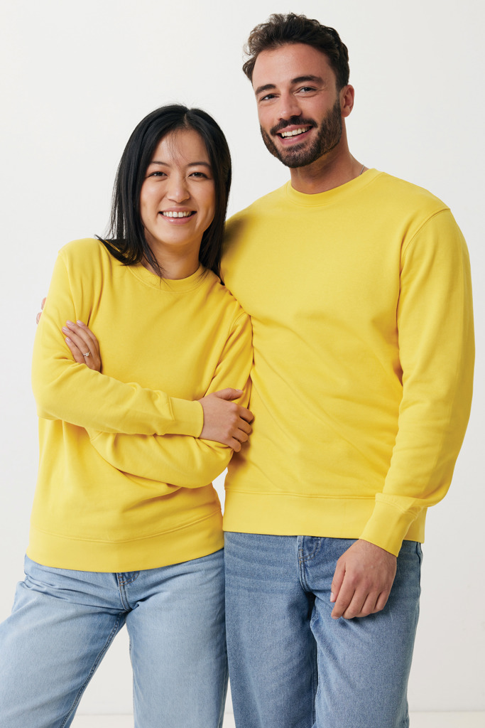 IQONIQ Etosha Sweatshirt Unisex aus Bio- und Recycling-Baumwolle bedruckbar