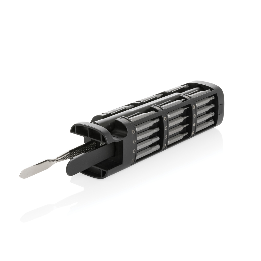 GearX 46-tlg. Präzisions-Bit-Set im Koffer aus RCS-recyceltem Aluminium