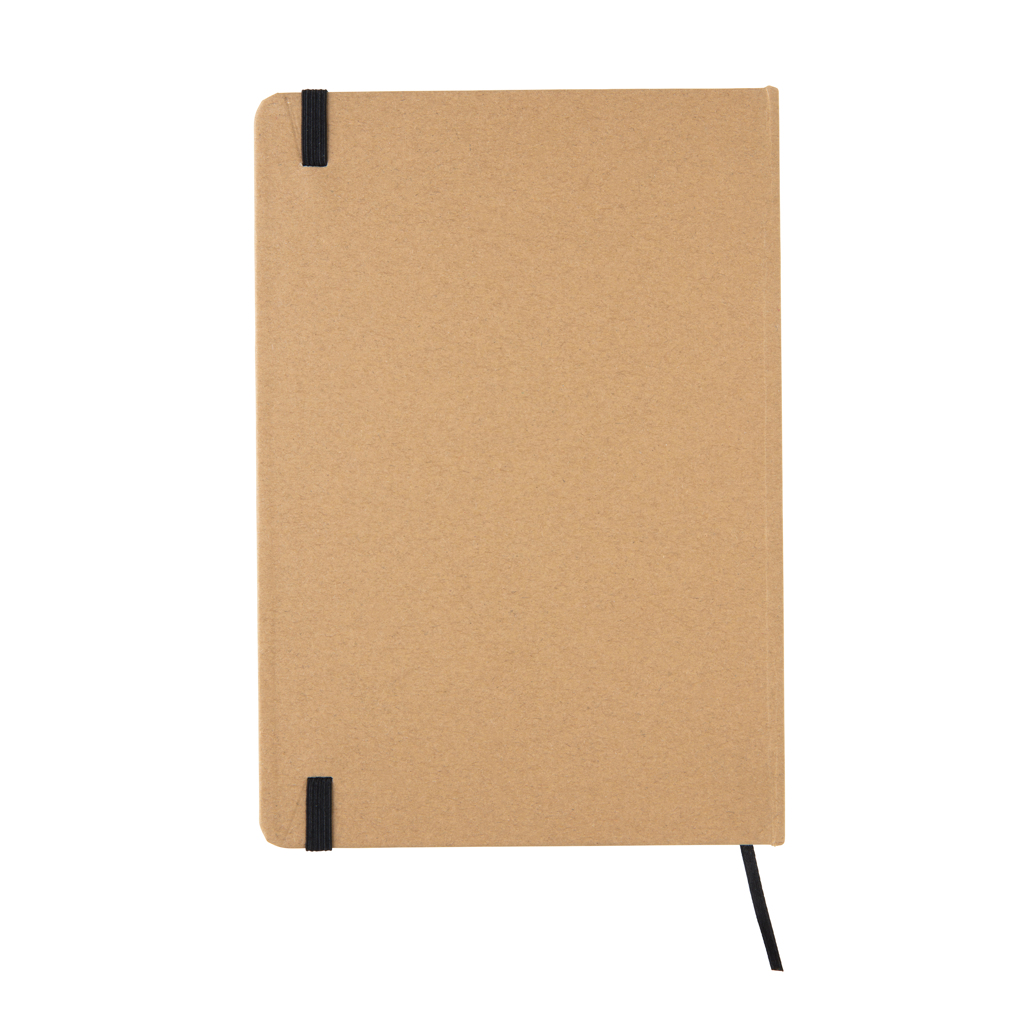 Kraft A5 Notizbuch mit Recyclingpapier, FSC Mix & BSCI, bedruckbar Kraft A5 Notizbuch mit Recyclingpapier, FSC Mix & BSCI, bedruckbar