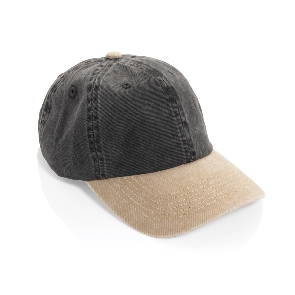 XD Xclusive BEAU AWARE™ Two-Tone 6-Panel-Cap aus recyceltem Cotton-Twill – bestickbar