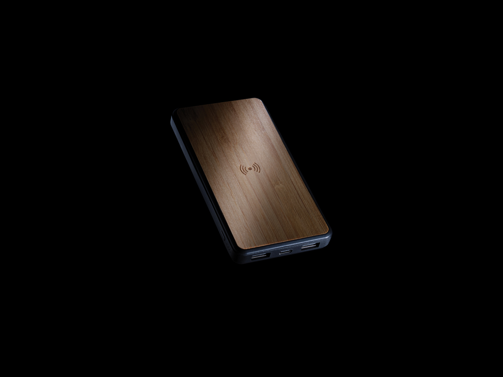 BambooTouch RCS Powerbank 8000mAh - Edles Werbegeschenk mit Logo