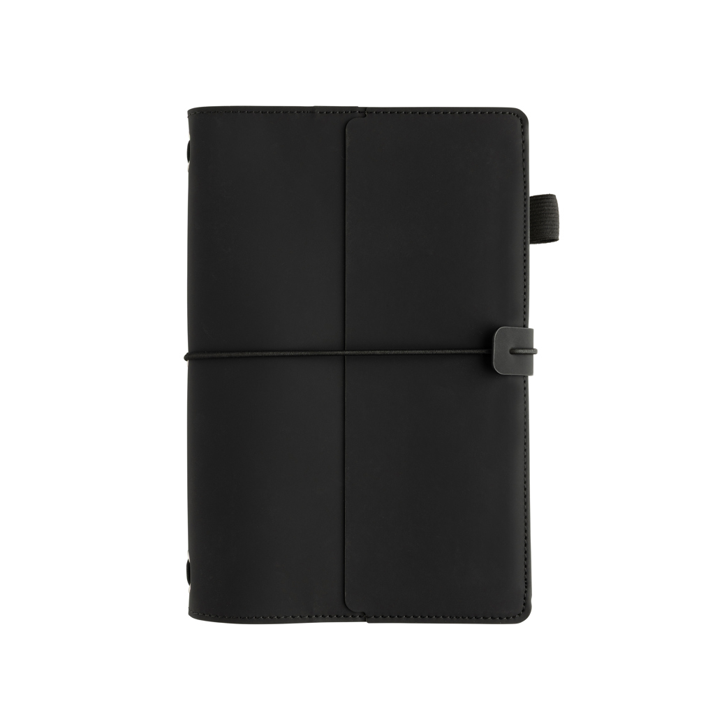 XD Collection Daily Notes Binder – nachfüllbares 3-in-1 PU-Notizbuch mit Logo XD Collection Daily Notes Binder – nachfüllbares 3-in-1 PU-Notizbuch mit Logo