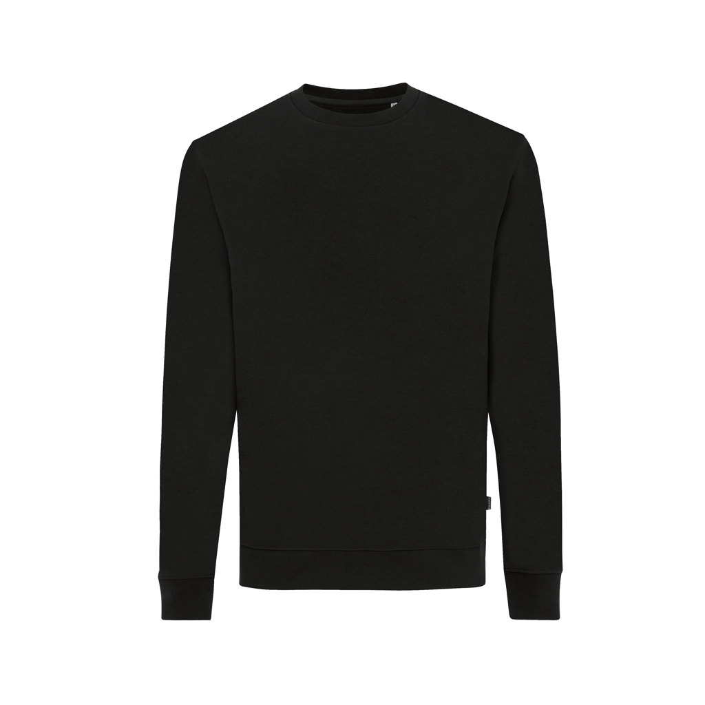 IQONIQ Zion Rundhals-Sweater 340 g/m² · 50 % Recycling- und Bio-Baumwolle