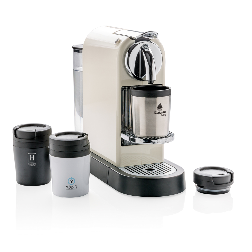 XD Xclusive Coffee-to-go-Becher 160 ml, doppelwandig, Edelstahl mit PP-Innenwand XD Xclusive Coffee-to-go-Becher 160 ml, doppelwandig, Edelstahl mit PP-Innenwand