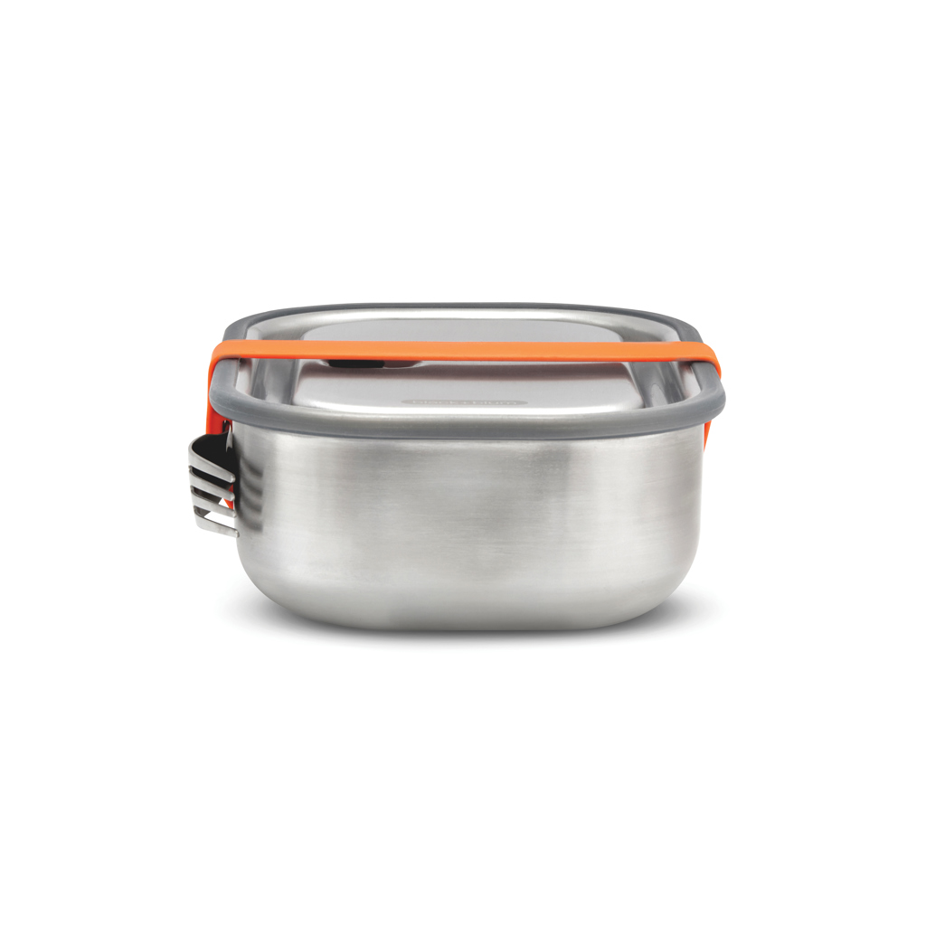 Black+Blum Edelstahl Lunchbox 3-in-1 mit Logo bedrucken Black+Blum Edelstahl Lunchbox 3-in-1 mit Logo bedrucken