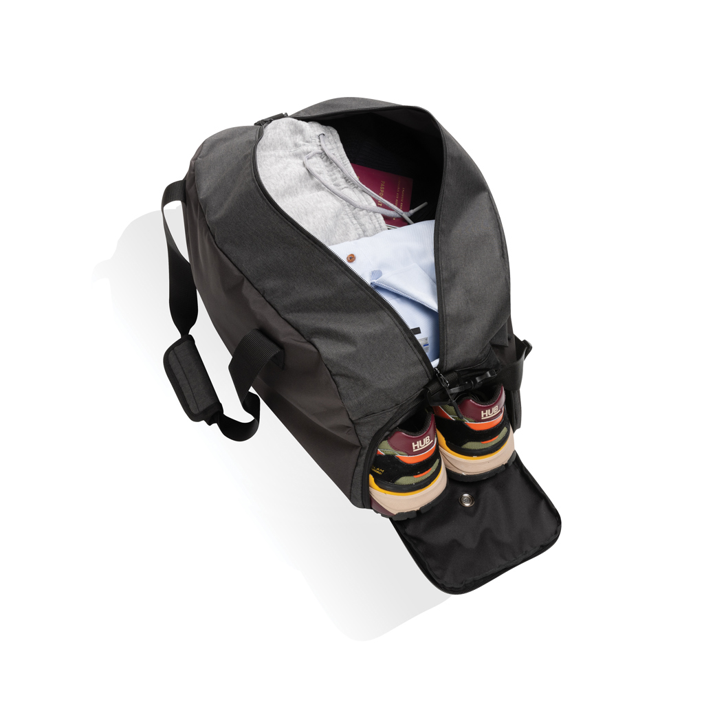 Kazu AWARE RPET Weekend-Duffel-Bag aus 100 % recyceltem PET, 5 Farben, mit Logo veredelbar