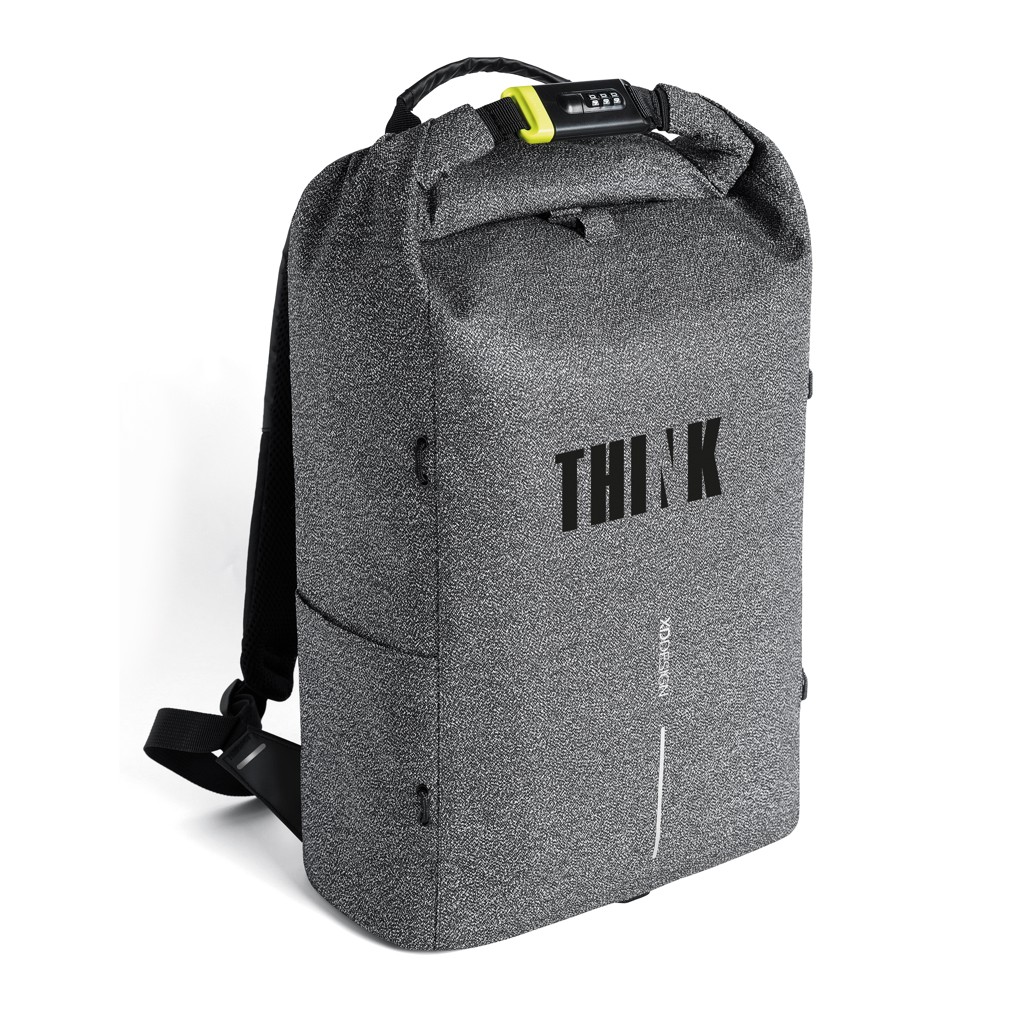 XD Design Urban Anti-Diebstahl-Rucksack – schnitthemmend, mit 15,6-Zoll-Laptopfach und Zahlenschloss