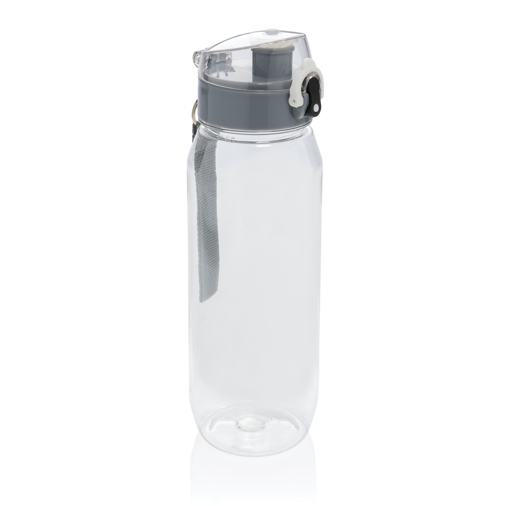 Yide Wasserflasche 800 ml aus 73 % recyceltem RCS-rPET, bedruckbar