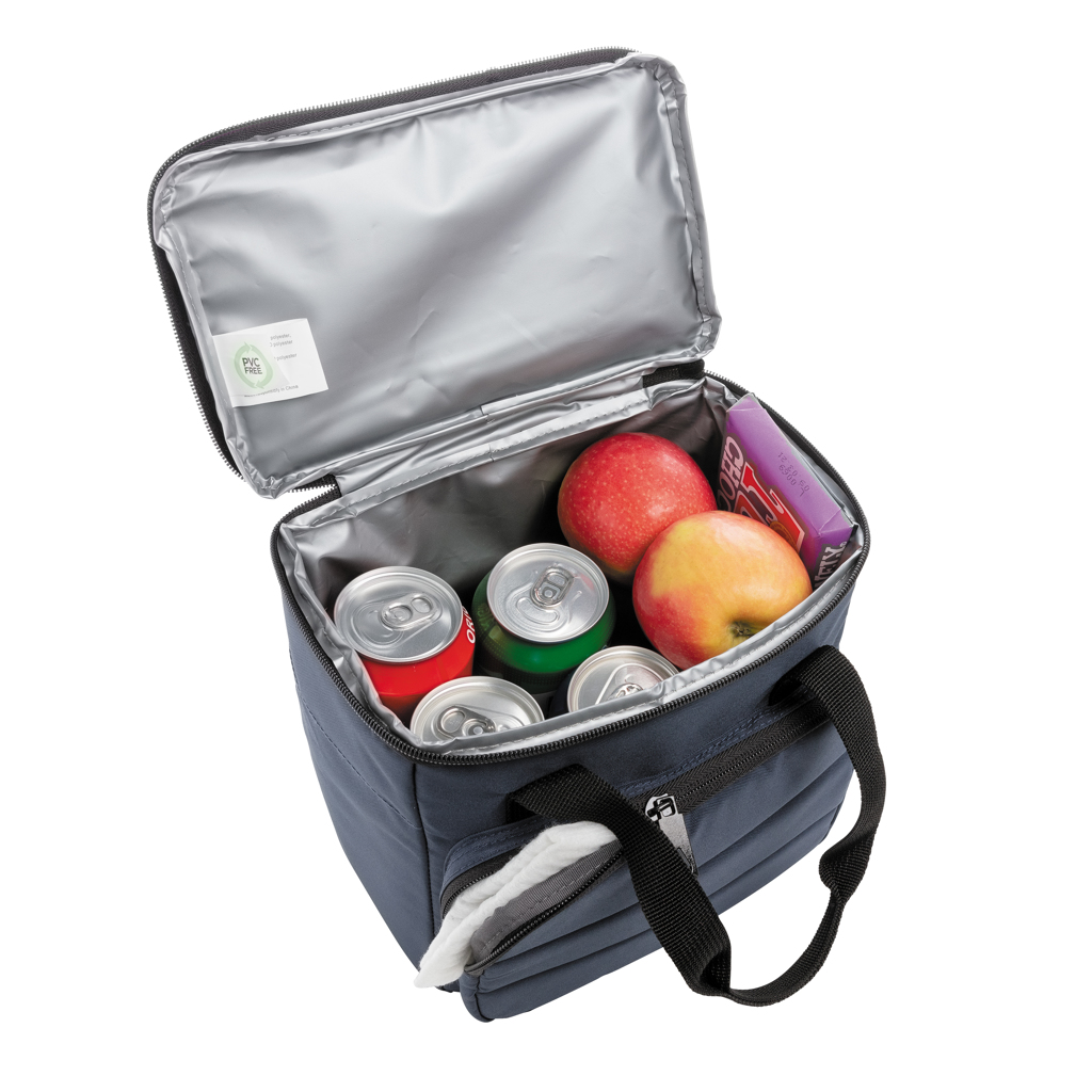 Impact AWARE RPET Kühltasche schwarz – mit Logo bedruckbar