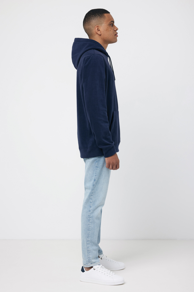 iqoniq Trivor Unisex-Mikrofleece-Hoodie aus 100% recyceltem Polyester, mit Stickerei oder Aufnäher veredelbar iqoniq Trivor Unisex-Mikrofleece-Hoodie aus 100% recyceltem Polyester, mit Stickerei oder Aufnäher veredelbar