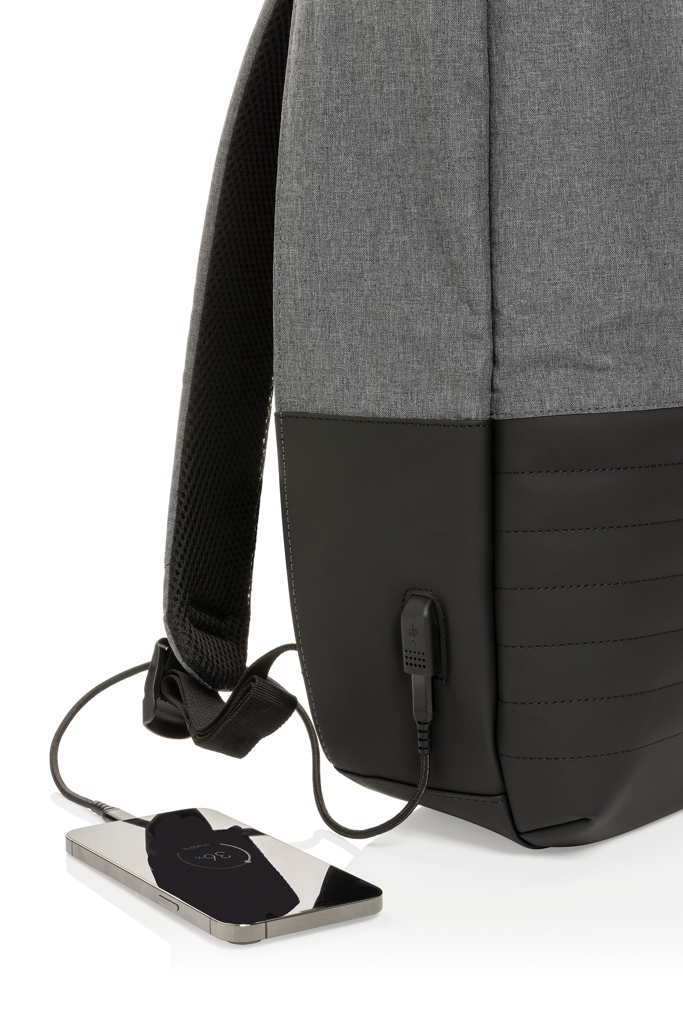 Swiss Peak AWARE Anti-Theft Laptop-Rucksack 15,6 Zoll aus rPET