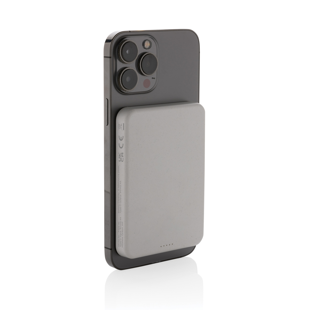 Magnetix Pocket Power 5000mAh aus recyceltem ABS – Ihr strahlendes Werbegeschenk