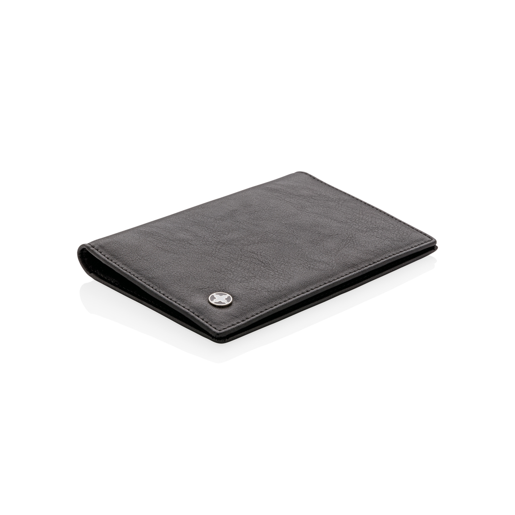 Swiss Peak RFID Ausweismappe aus PU mit Anti-Skimming-Schutz