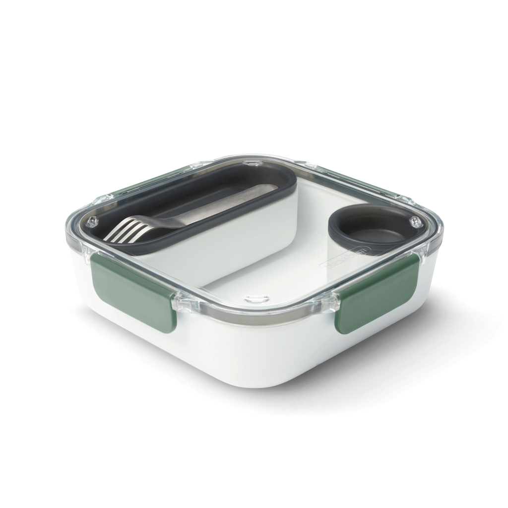 Black + Blum Lunch Box Original – Bento-Lunchbox mit Soßentopf, bedruckbar Black + Blum Lunch Box Original – Bento-Lunchbox mit Soßentopf, bedruckbar