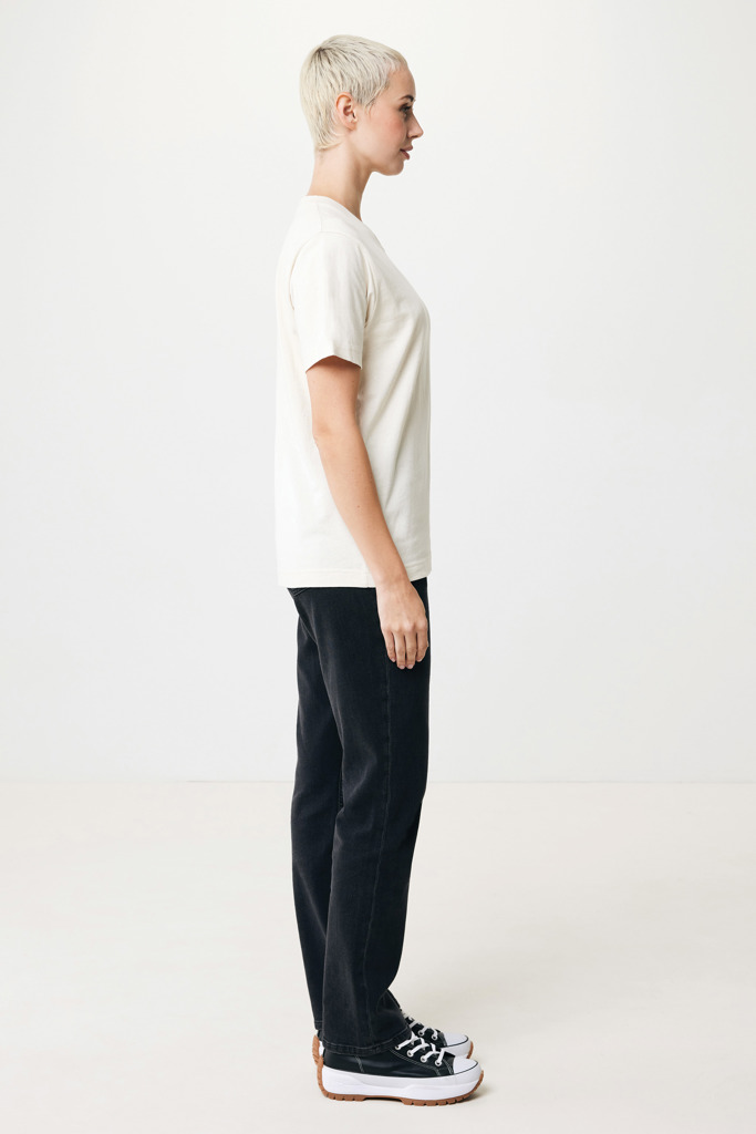 iqoniq Kakadu Relaxed T-Shirt aus recycelter und biologischer Baumwolle, bedruckbar oder bestickbar