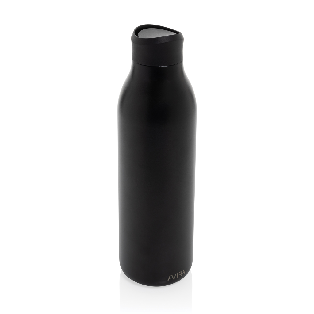 Avira Alok 360 Klick-Trinkflasche 600 ml aus RCS-zertifiziert recyceltem Edelstahl mit Logo bedruckbar Avira Alok 360 Klick-Trinkflasche 600 ml aus RCS-zertifiziert recyceltem Edelstahl mit Logo bedruckbar