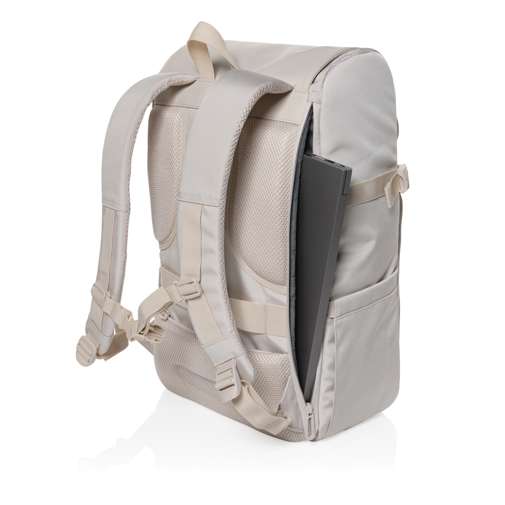 Pascal AWARE RPET Deluxe Weekend Rucksack mit Laptopfach 15,6 Zoll – individuell bedruckbar