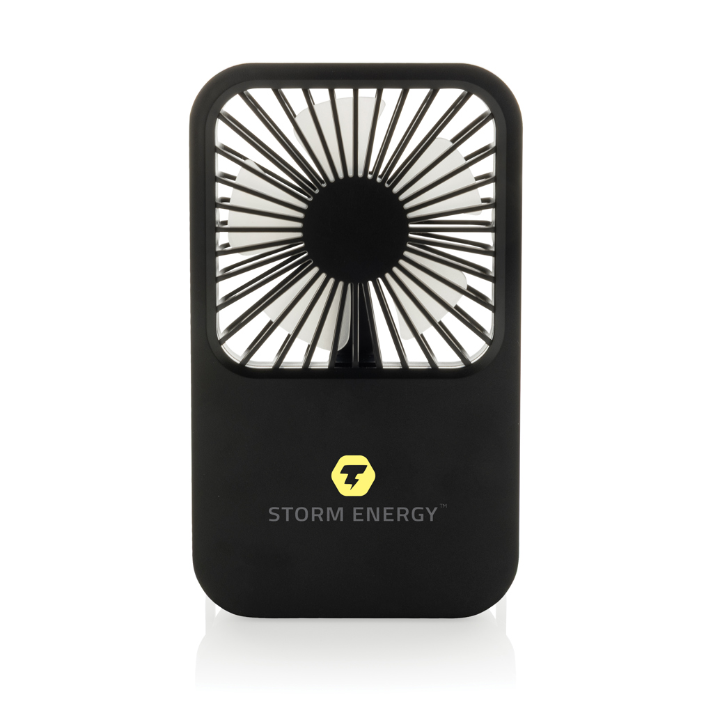 Aervina Tischventilator mit Akku, USB-C, 58% recyceltes ABS, mit Logo bedruckbar (XD Collection) Aervina Tischventilator mit Akku, USB-C, 58% recyceltes ABS, mit Logo bedruckbar (XD Collection)