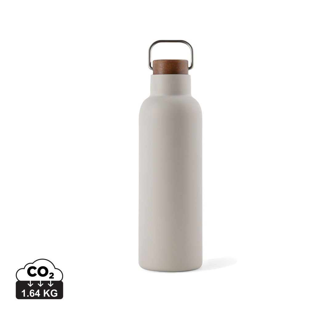 VINGA Ciro Akazienholz Thermosflasche 800ml - Elegantes Eventgeschenk