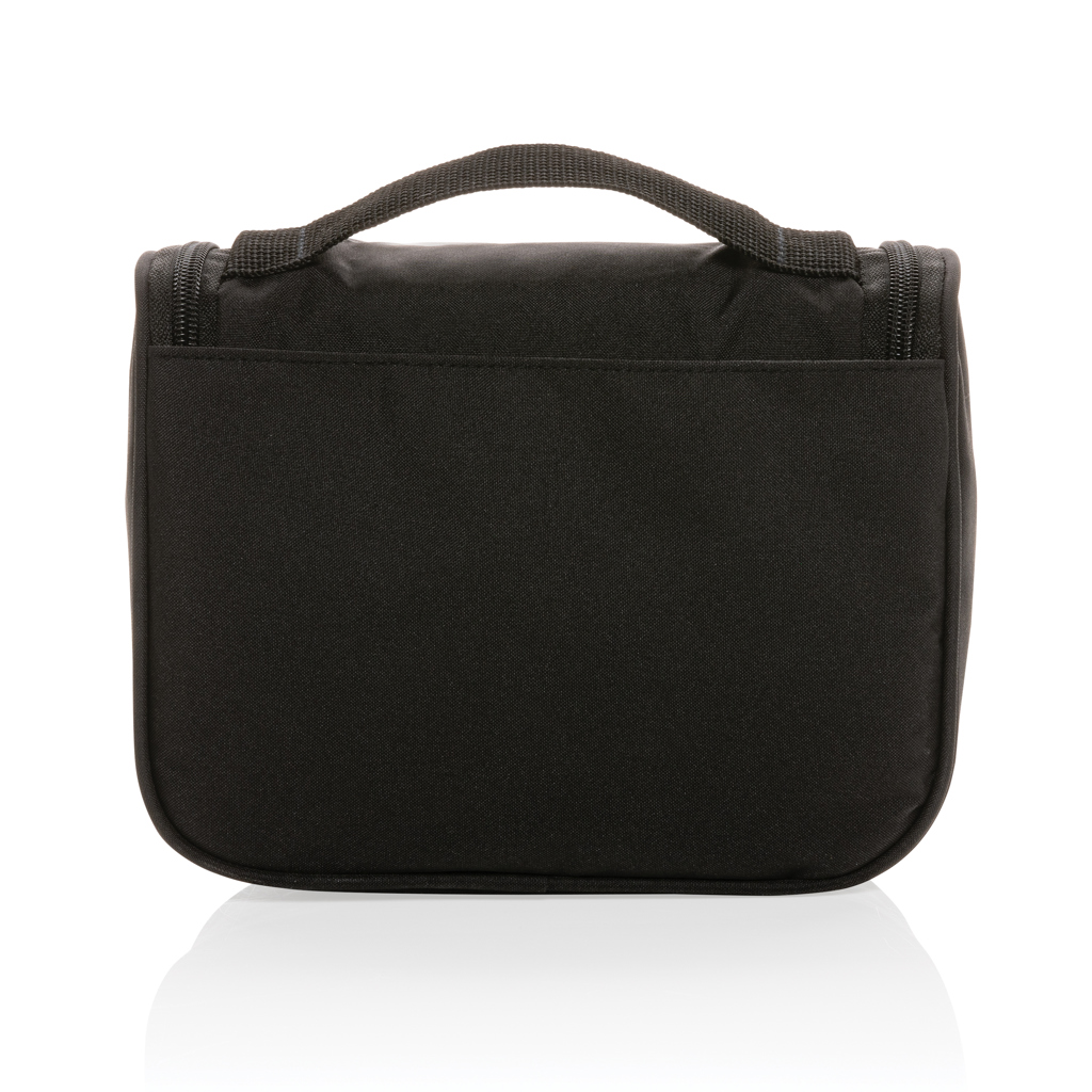 Swiss Peak Lohan AWARE Kosmetiktasche recycelt, schwarz, bedruckbar Swiss Peak Lohan AWARE Kosmetiktasche recycelt, schwarz, bedruckbar