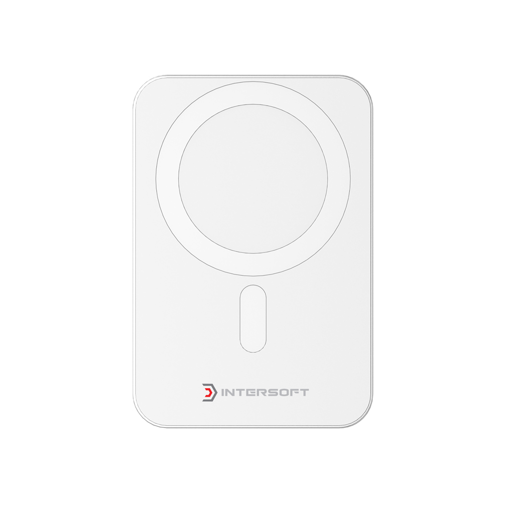 Urban Vitamin Burbank Magnet-Powerbank 3000mAh aus recyceltem Aluminium und ABS – bedruckbar als Werbegeschenk