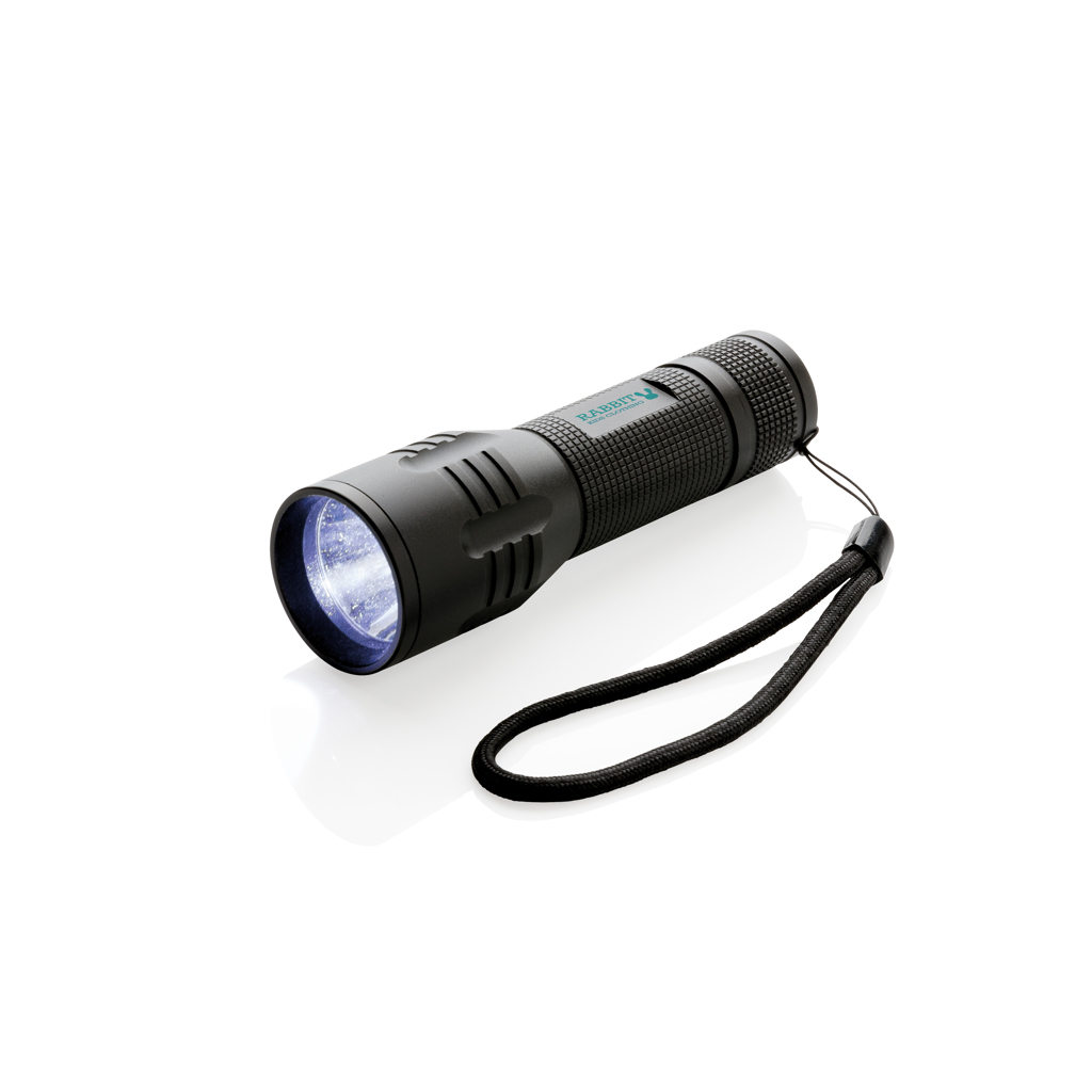 XD Collection 3W CREE LED Taschenlampe Aluminium — mit Logo veredelbar XD Collection 3W CREE LED Taschenlampe Aluminium — mit Logo veredelbar