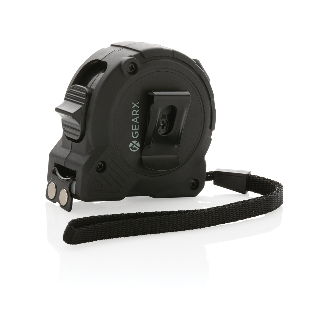Gear X 5m Maßband mit Doppelrückzug, Magnetband und Geschenkbox