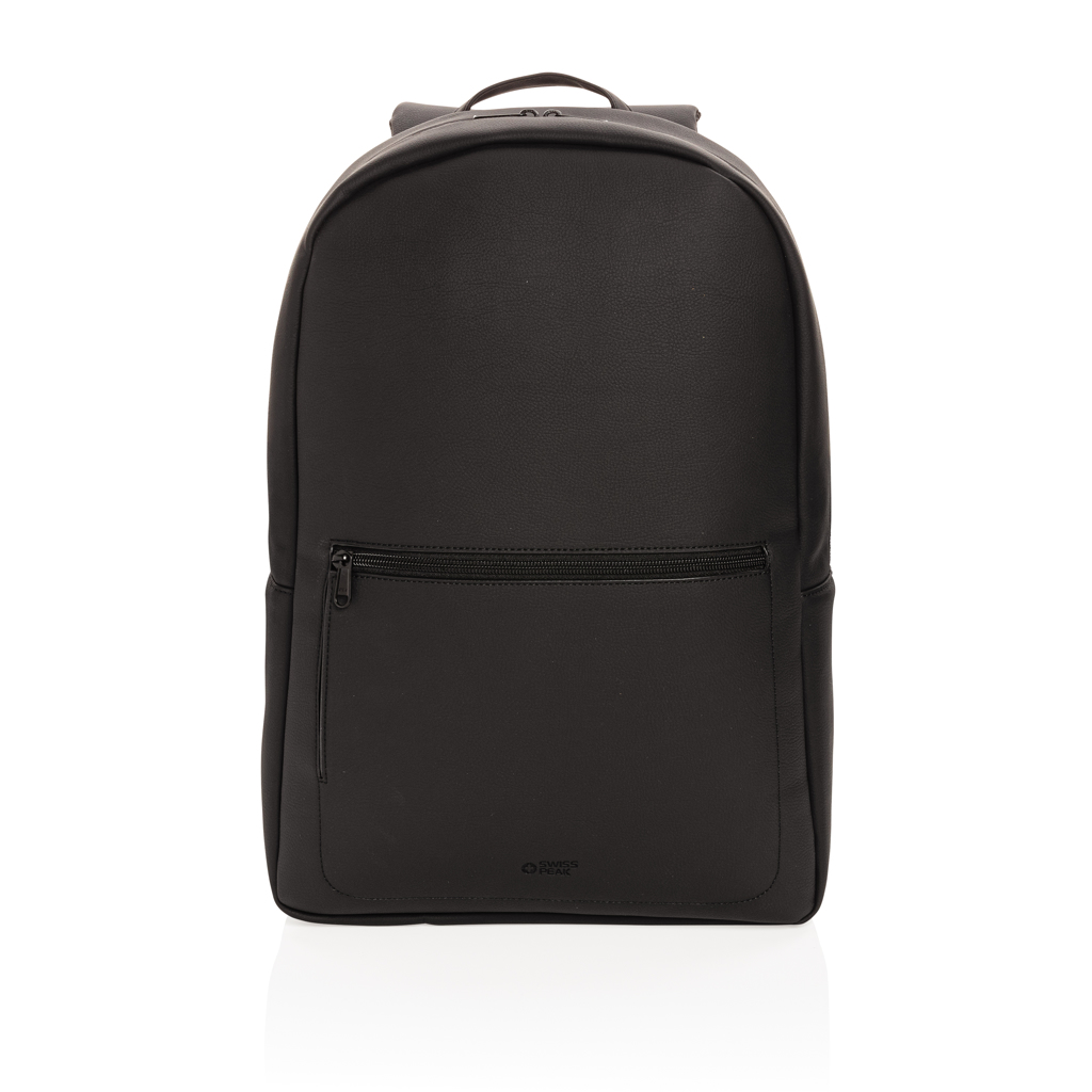 PVC-frei PU Business Laptop-Rucksack 15,6'' schwarz