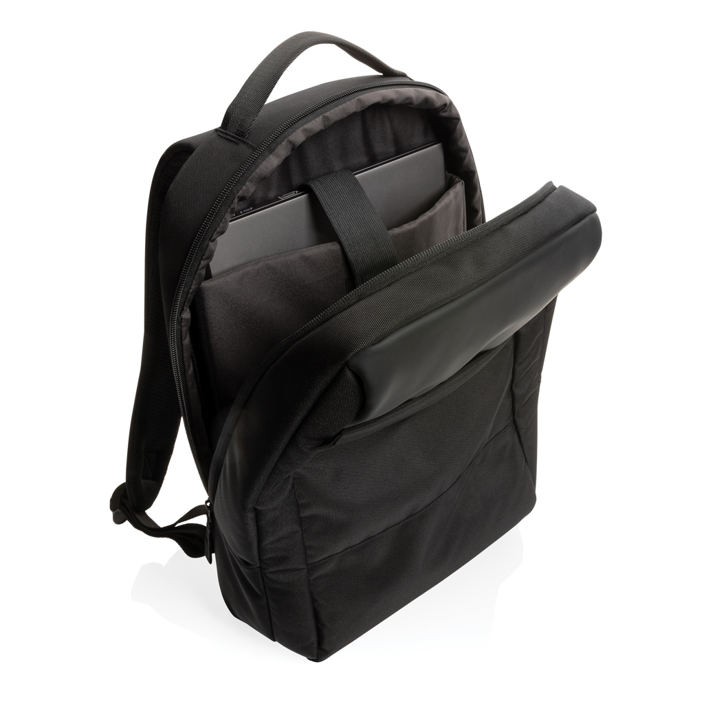 Swiss Peak AWARE RPET Laptop-Rucksack 15,6 Zoll, schwarz