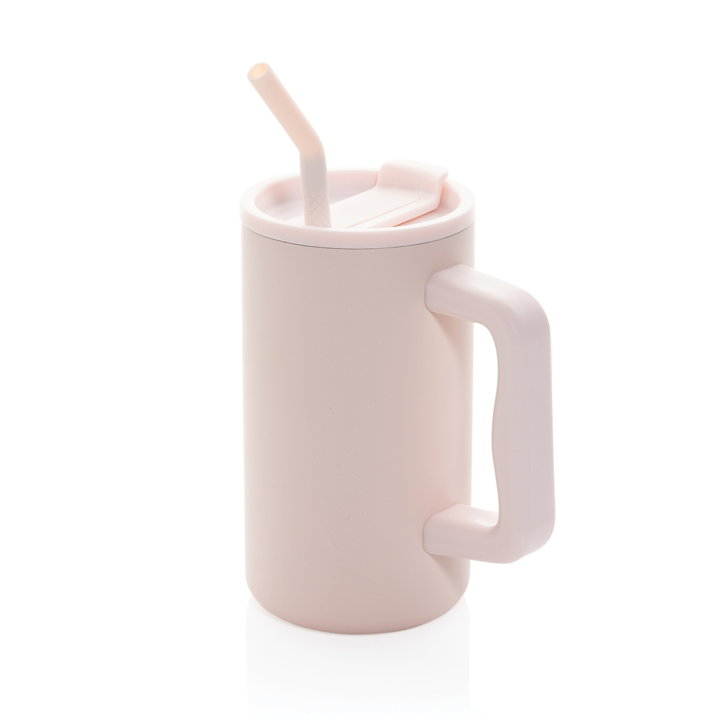 Cube Becher 800ml aus RCS-recyceltem Edelstahl — bedruckbar