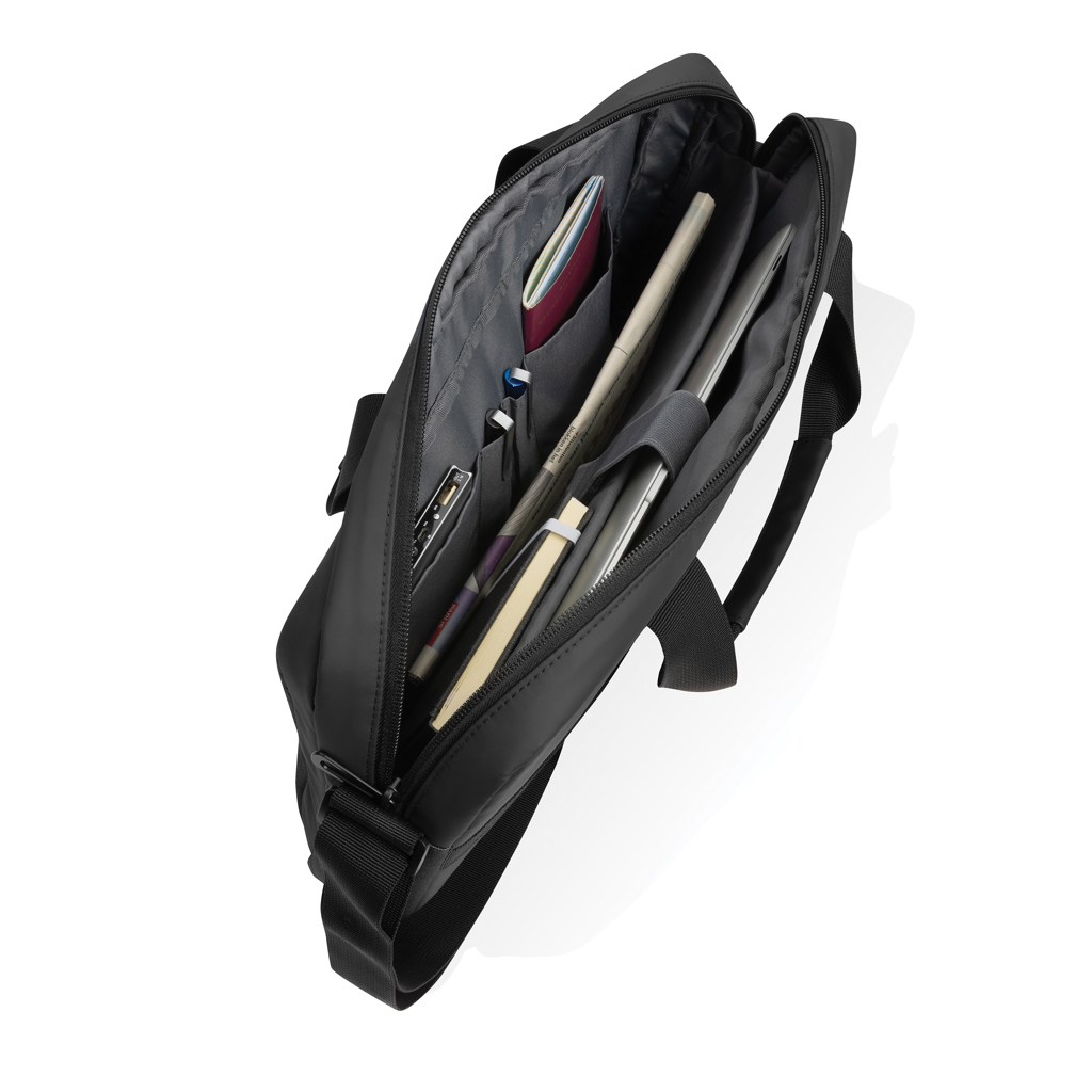 Armond AWARE™ RPET 15,6 Zoll Laptop-Tasche bedrucken Armond AWARE™ RPET 15,6 Zoll Laptop-Tasche bedrucken