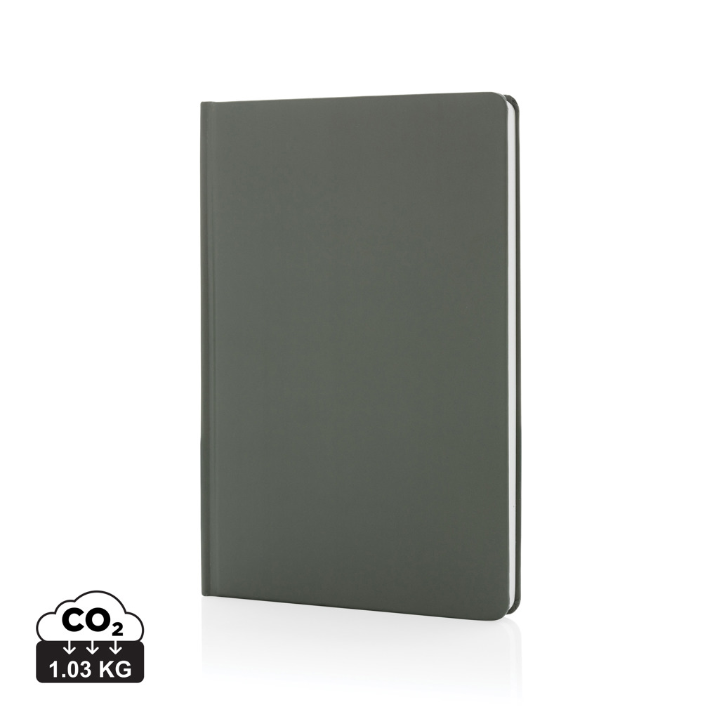 XD Collection Impact A5 Hardcover-Notizbuch aus Steinpapier