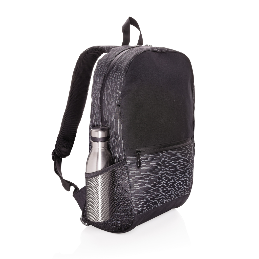 XD Collection Reflektierender RPET Laptop-Rucksack mit AWARE Tracer