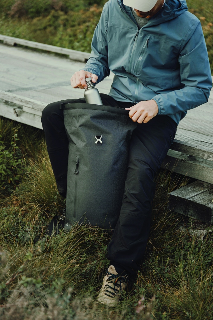 Nordic Drift Trail RCS Fahrradtasche 25 L mit Rollverschluss – bedruckbar
