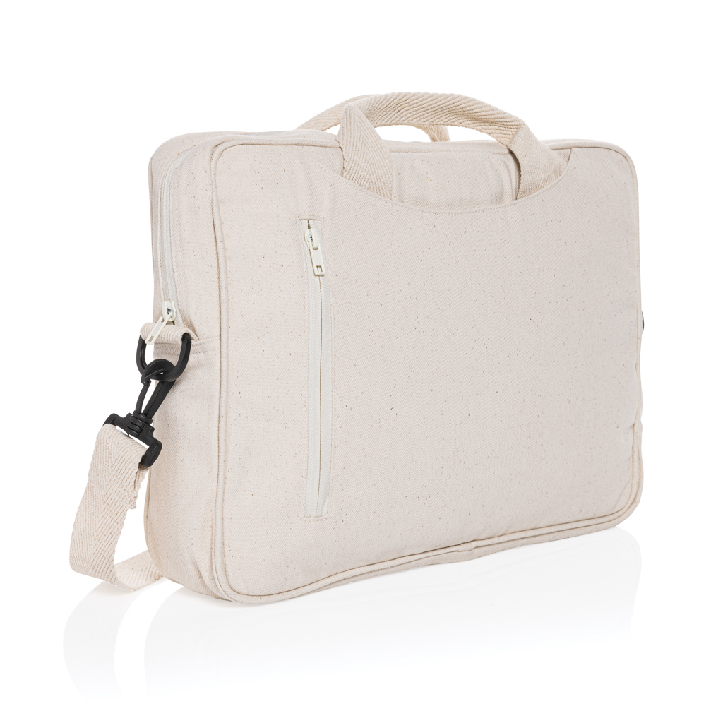 Laluka AWARE Laptop-Tasche 15,4 Zoll aus recycelter Baumwolle (XD Collection) – bedruckbar oder bestickbar Laluka AWARE Laptop-Tasche 15,4 Zoll aus recycelter Baumwolle (XD Collection) – bedruckbar oder bestickbar