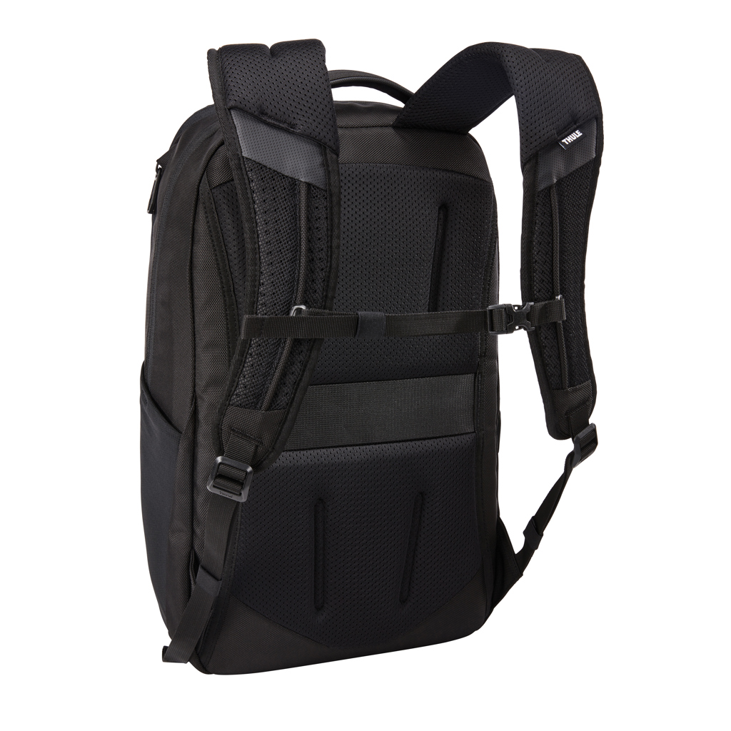 Thule Accent Laptop-Rucksack 23 L aus recyceltem PET mit Logo