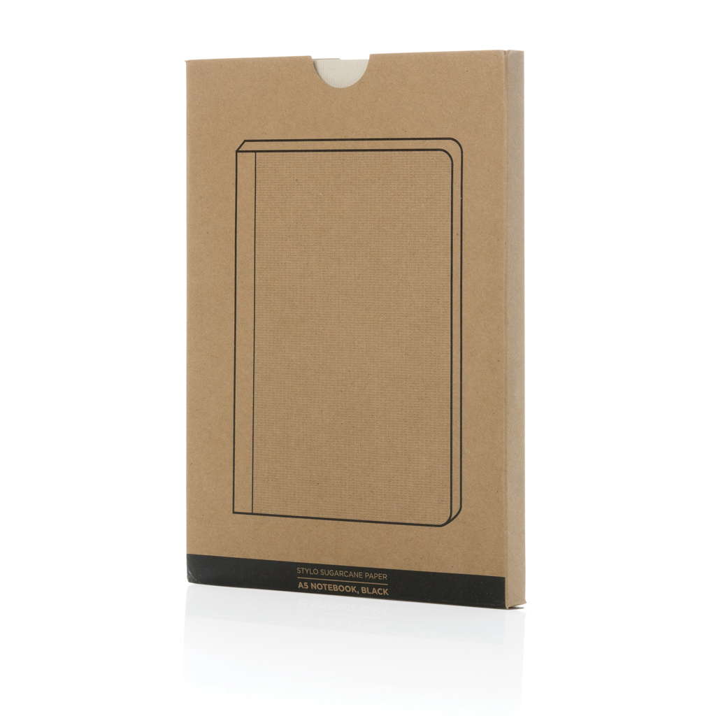 Notizbuch Stylo A5 aus Zuckerrohrpapier — XD Collection