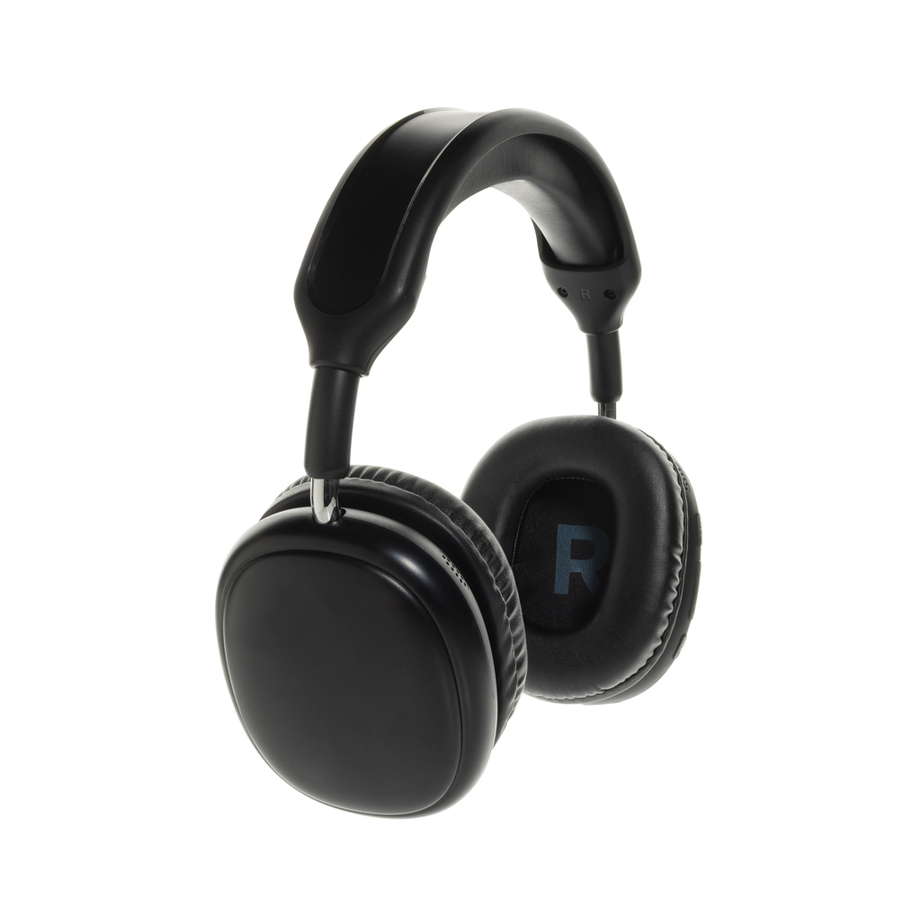 XD Collection Spectra Over-Ear-Kopfhörer mit herausnehmbarem Akku, 43 % recyceltes Material, mit Logo bedruckbar XD Collection Spectra Over-Ear-Kopfhörer mit herausnehmbarem Akku, 43 % recyceltes Material, mit Logo bedruckbar