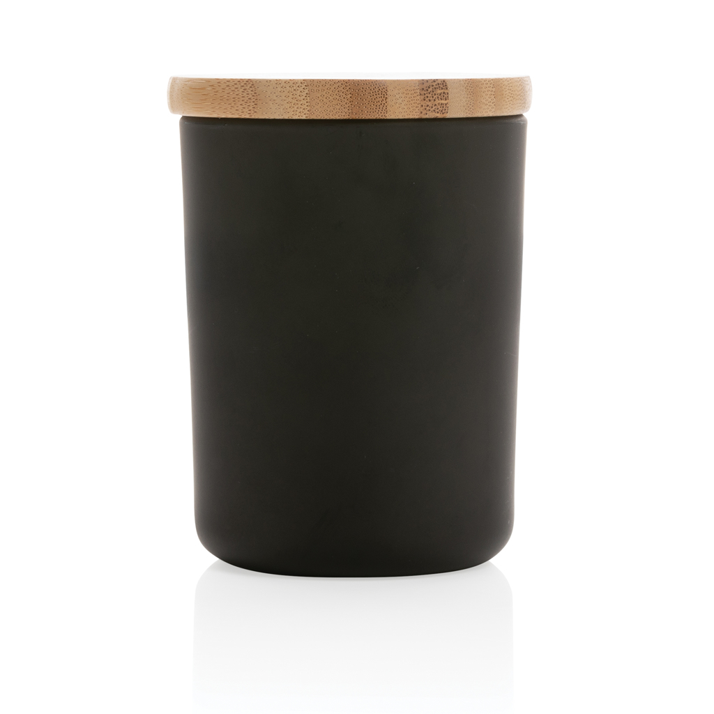 Ukiyo Deluxe Duftkerze mit Bambusdeckel, Jasmin im Glas Ukiyo Deluxe Duftkerze mit Bambusdeckel, Jasmin im Glas