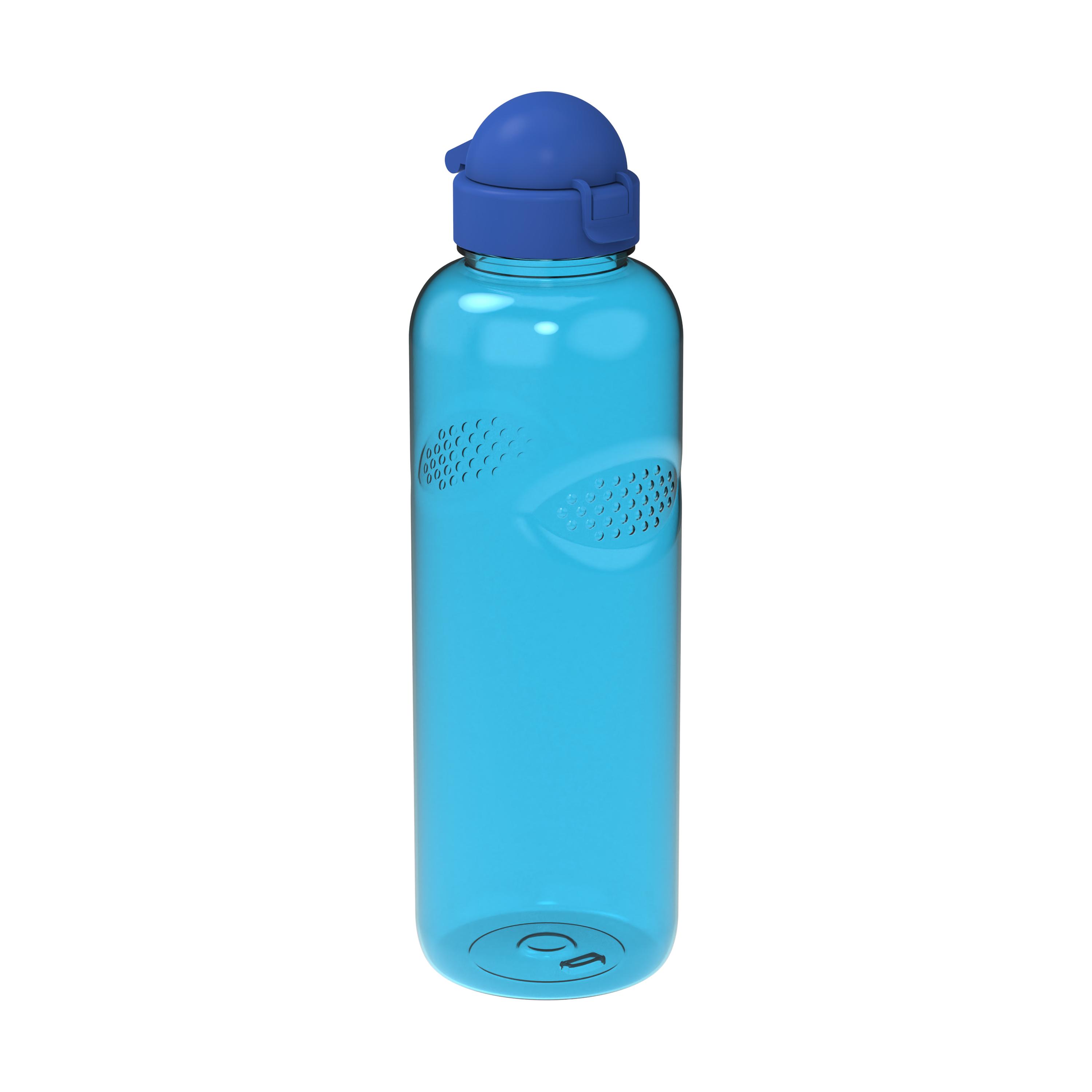 Trinkflasche Carve "Junior", 1 l – transparent-blau Trinkflasche Carve "Junior", 1 l – transparent-blau