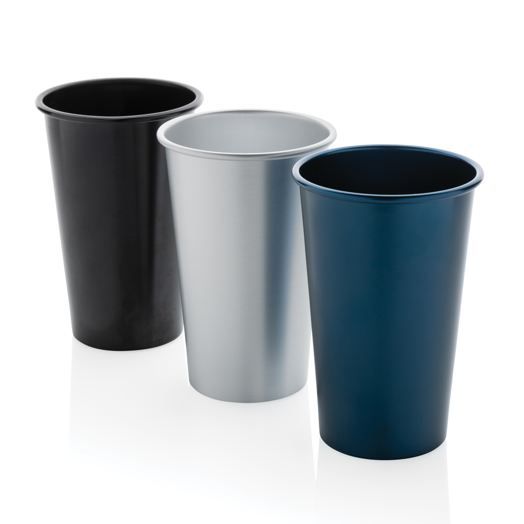 XD Collection Alo Aluminiumbecher 450 ml aus 100 % RCS-recyceltem Aluminium XD Collection Alo Aluminiumbecher 450 ml aus 100 % RCS-recyceltem Aluminium