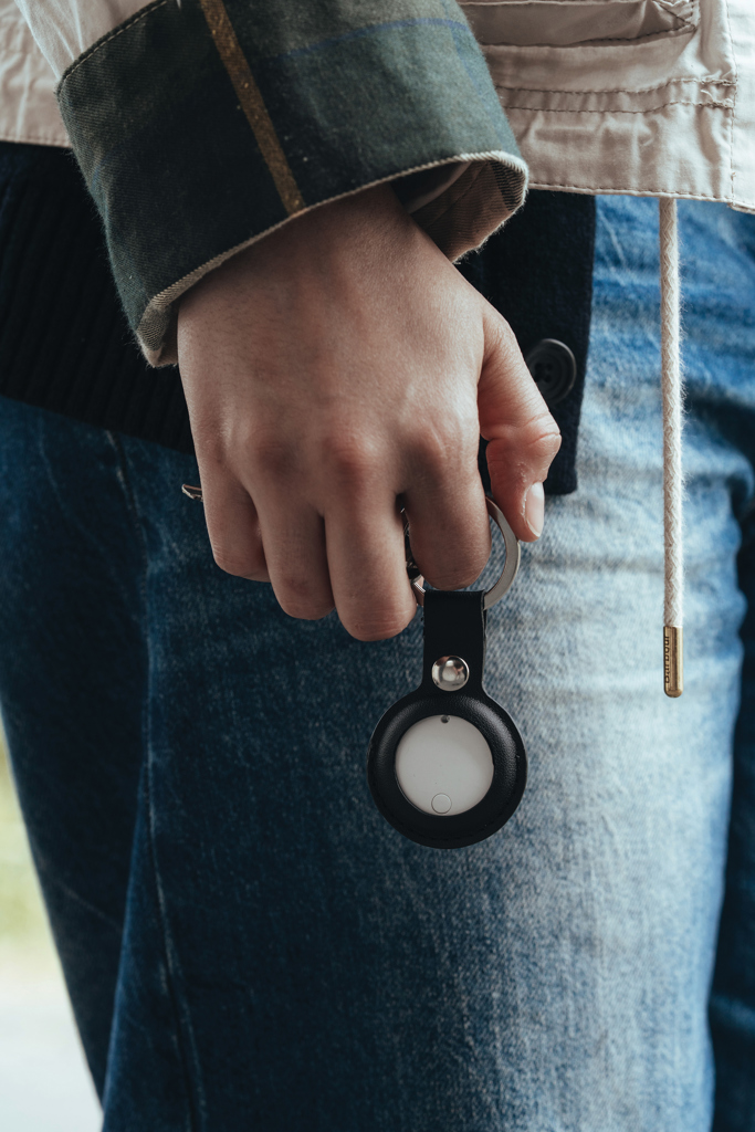 Findmate Dual Bluetooth-Tracker aus recyceltem ABS, RCS-zertifiziert, mit Logo bedruckbar Findmate Dual Bluetooth-Tracker aus recyceltem ABS, RCS-zertifiziert, mit Logo bedruckbar