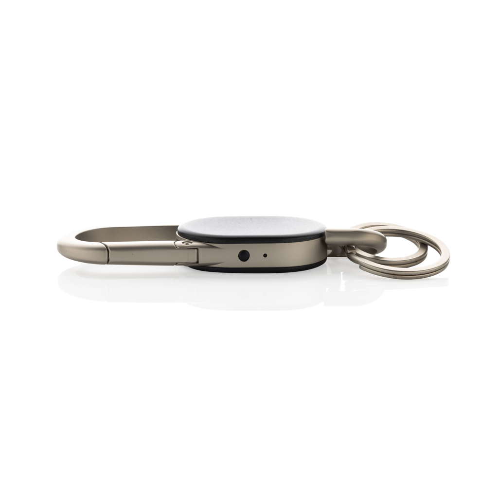 XD Collection Keyfinder Dual Schlüsselanhänger mit weltweiter Ortung, individuell bedruckbar