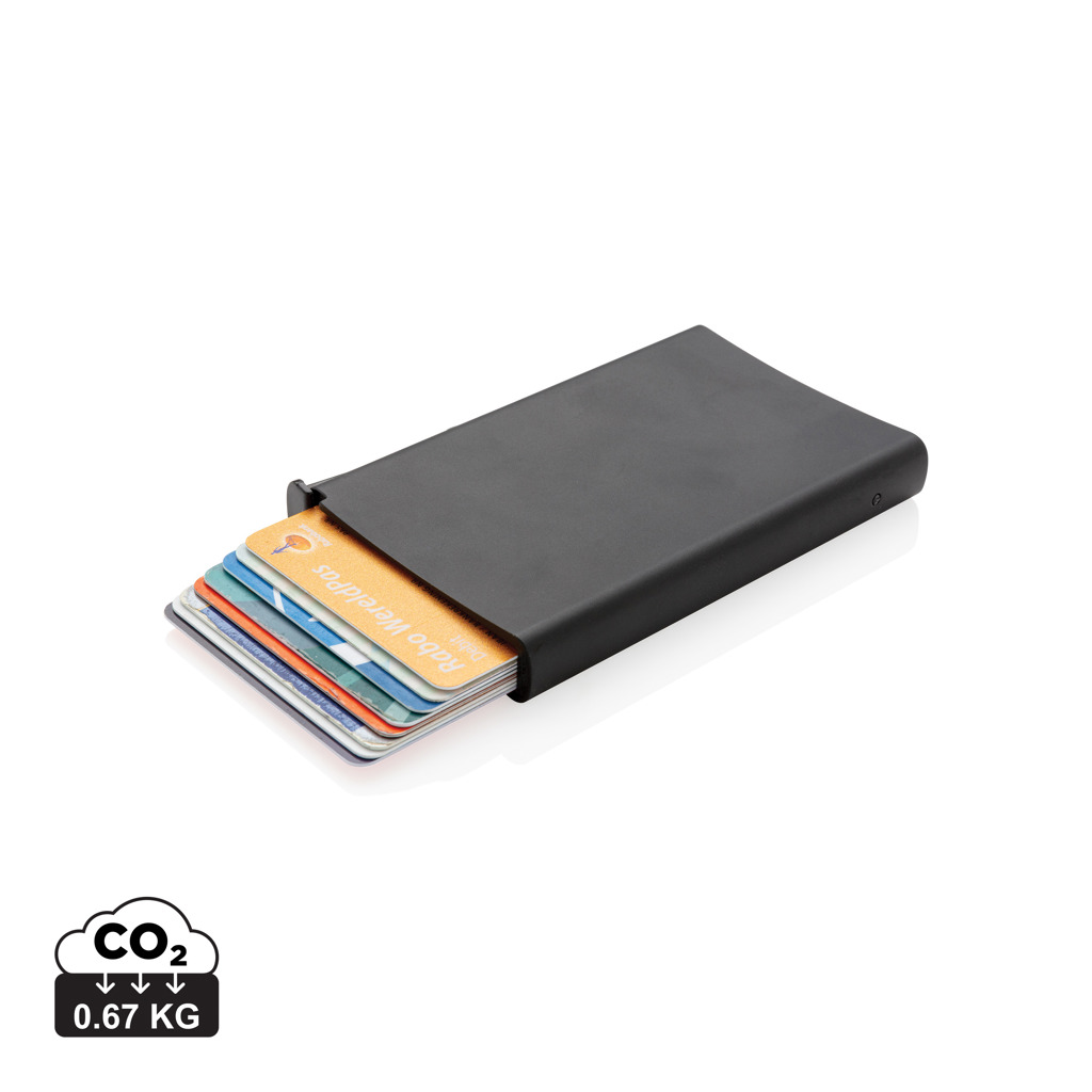 Aluminium RFID Kartenhalter mit Easy-Slider – XD Collection