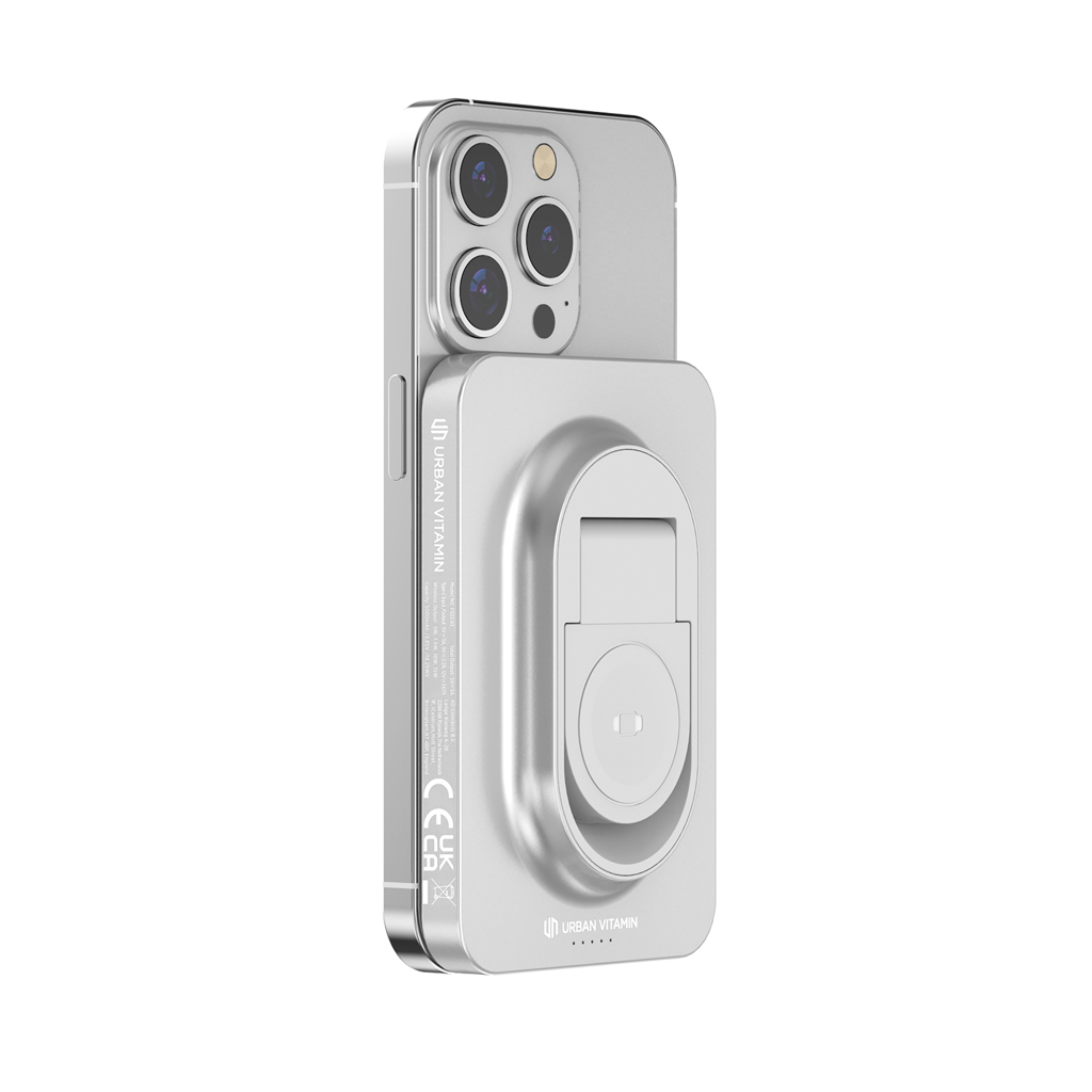 Urban Vitamin Malibu 5.000mAh MagSafe Powerbank aus recyceltem Aluminium