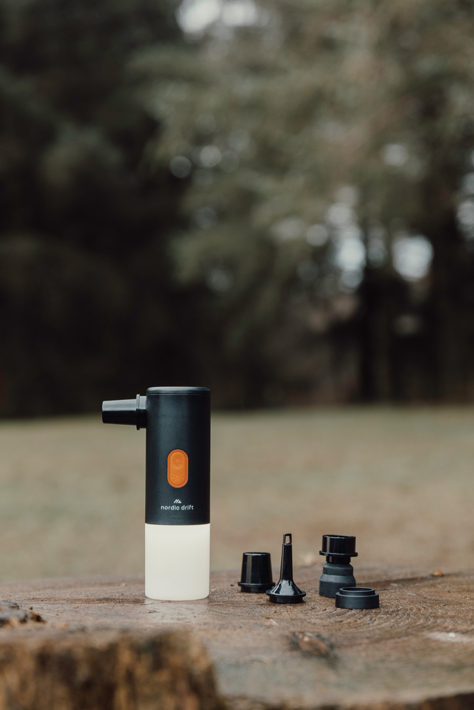 Nordic Drift Titan 2-in-1-Luftpumpe und Campinglampe mit Logo (Tampondruck) Nordic Drift Titan 2-in-1-Luftpumpe und Campinglampe mit Logo (Tampondruck)