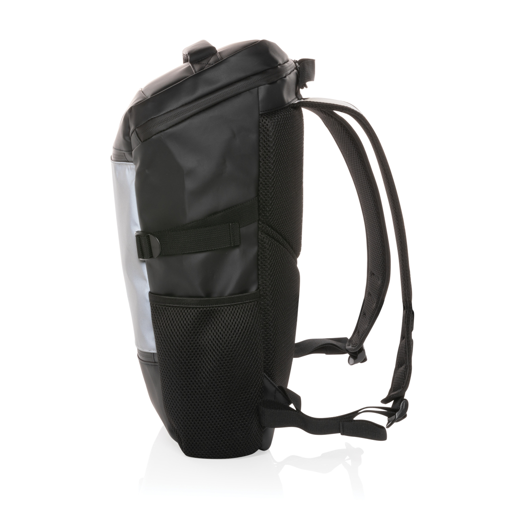 XD Collection Reflektierender Laptop-Rucksack 15,6 Zoll mit Easy-Access-Fach
