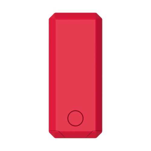 Pflasterbox "Stripe" – TopView_Rot_1 Pflasterbox "Stripe"